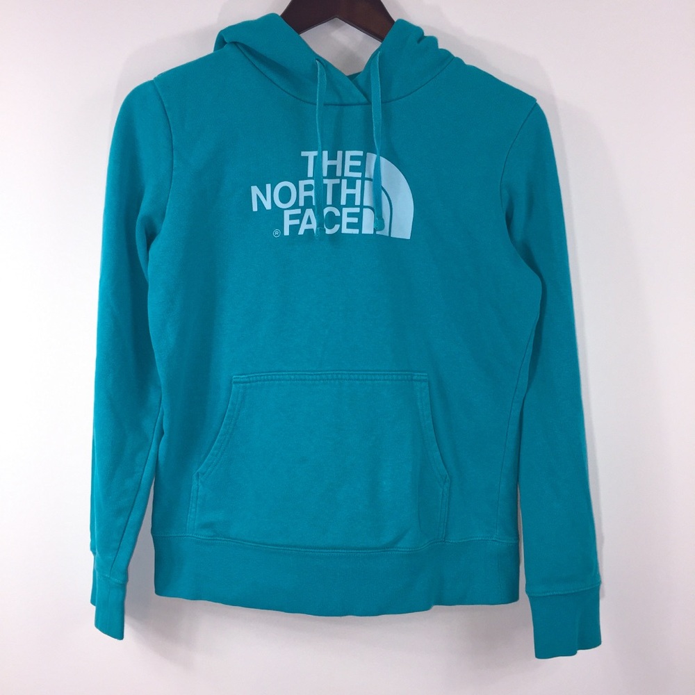 The North Face Turquoise Hoodie